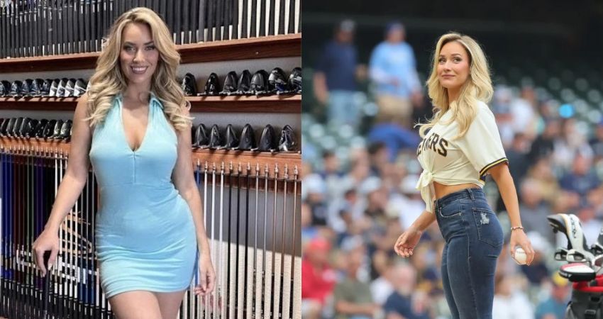 Paige Spiranac Goes Braless On Course As She Leans Over And Teases Fans