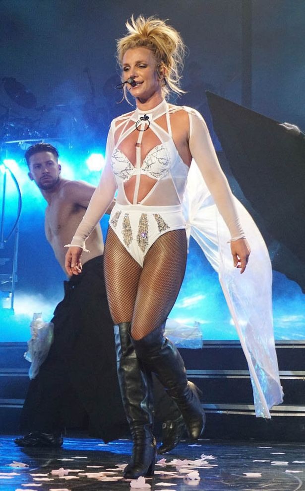 Raunchy Spears Britney Wows In Her Sexiest Ever Outfits On Stage In Las Vegas 