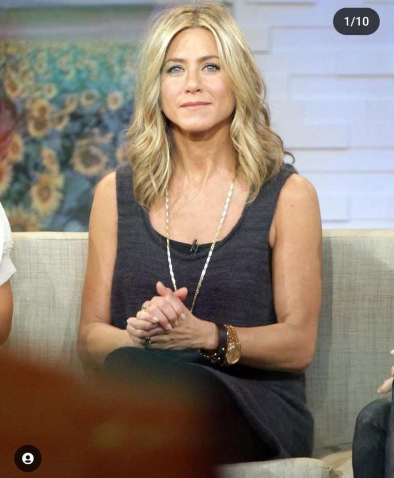 Jennifer Aniston Shines on the Set of Good Morning America