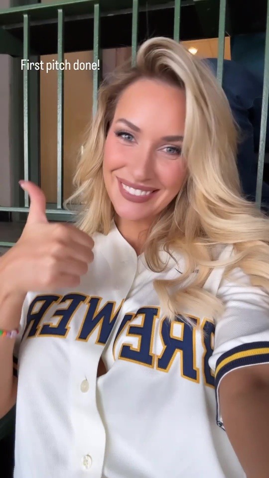 Paige Spiranac Joins No Bra Club On Golf Course And Giggles At Her Very Cheeky X Rated Video Title 9771