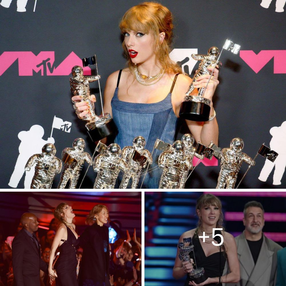 Taylor Swift’s HistoryMaking 9 MTV VMAs Wins Artist, Video, Director