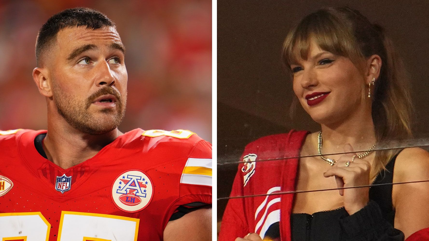 Travis Kelce Opens Up About Seeing Taylor Swift changed song lyrics in ...