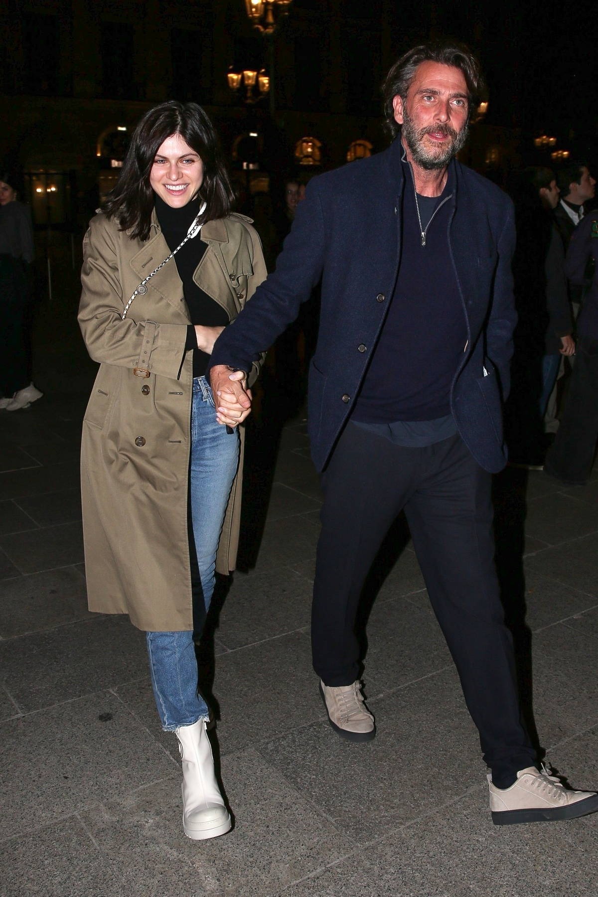 Alexandra Daddario - Leaving Hotel Ritz in Paris