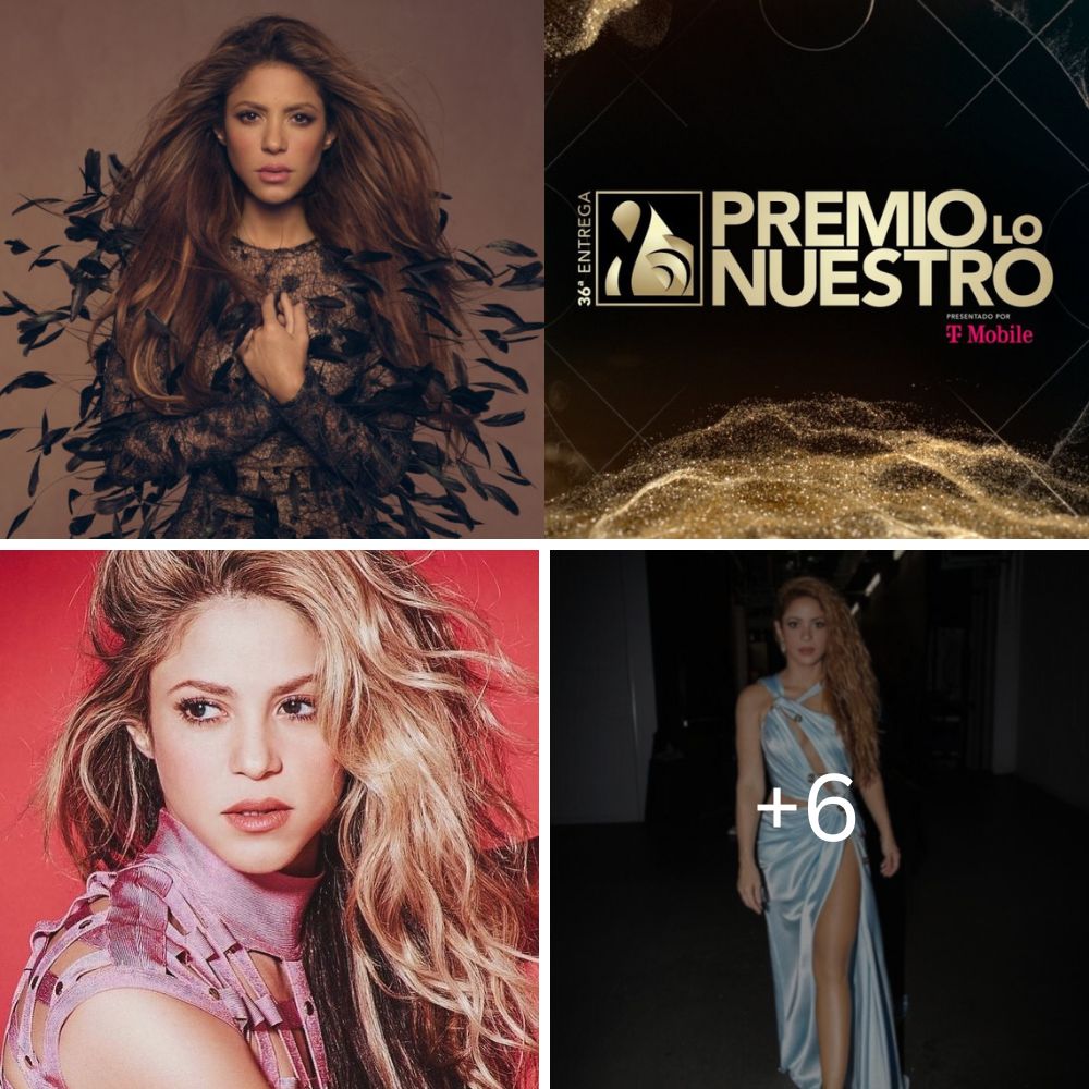 Shakira received five nominations at the Premios Lo Nuestro 2024